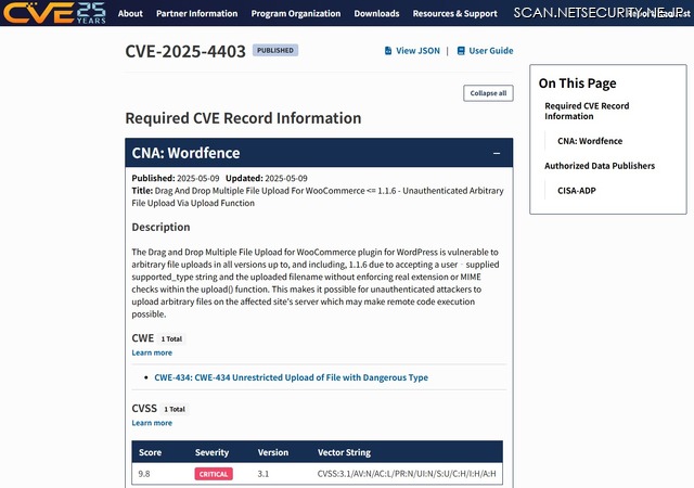 https://www.cve.org/CVERecord?id=CVE-2025-4403