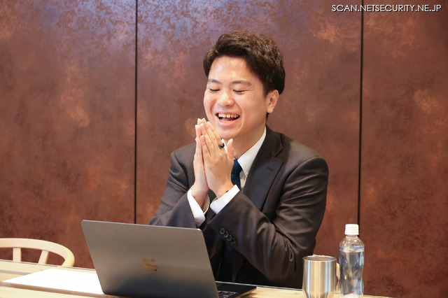 Cloudbase株式会社 代表取締役 岩佐 晃也 氏（撮影：宮川 舞子）