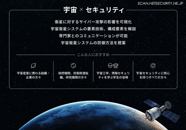 宇宙×サイバーセキュリティ