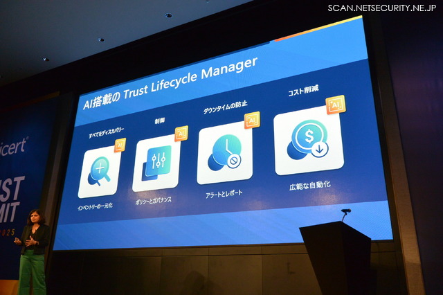 AI を活用した「DigiCert Trust Lifecycle Manager（TLM）」