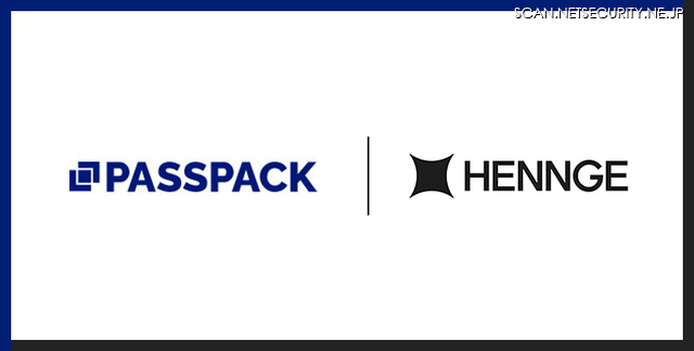 HENNGEとPasspackのロゴ