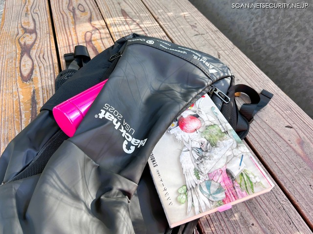 創刊 27 周年記念キャンペーンのおしらせ（5）後出し特典「Black Hat USA 2025 参加者用バックパック」