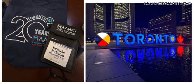 M3AAWGに参加し、グローバルのエンジニアと議論を交わしています。写真はカナダのトロントで開催した時のもの