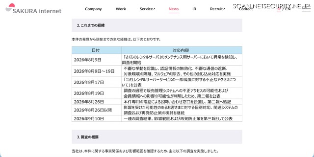 リリース（これまでの経緯）
