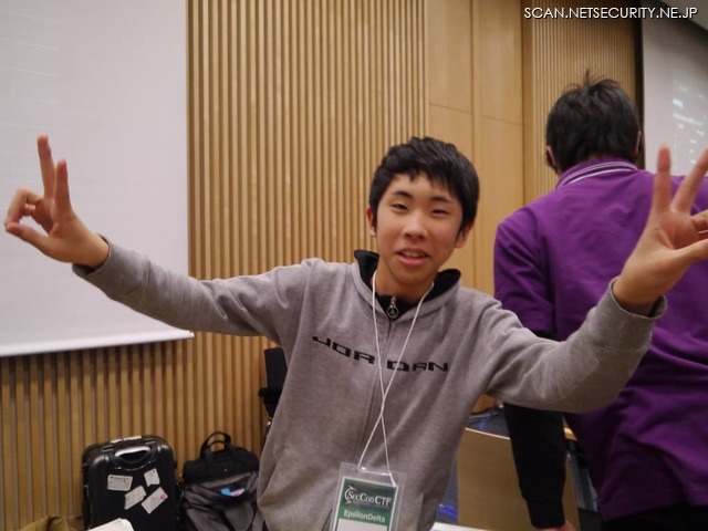SECCON全国大会に参加する小池