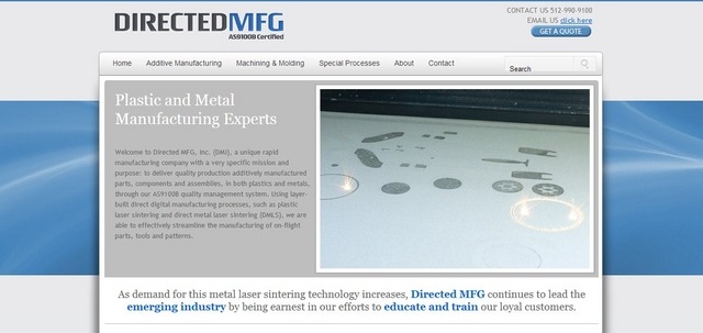 米Directed MFG社webサイト