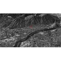 広島市の土砂災害発生地域の「だいち2号」からの観測データを公開(JAXA) 画像