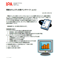 「情報セキュリティ対策ベンチマーク」の新版を公開、最新のデータを反映（IPA） 画像
