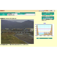 県内全域にある20か所の河川カメラの映像をWebで公開、危険予測に活用(福井県) 画像