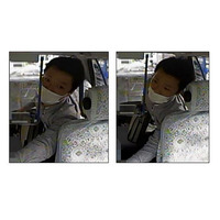 【防犯システム15】タクシーに設置された防犯カメラ 画像