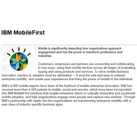 企業向けにモバイル管理のトータルソリューションを発表（日本IBM） 画像