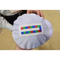 帽子のカラーコードを用いた入退室管理ソリューションを展示(食品施設計画研究所) 画像