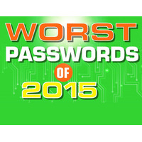 セキュリティ意識の高まりから長いパスワードが新たにランクイン、2015年版「最悪のパスワード」を発表(SplashData) 画像