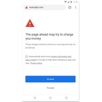 定期購入の説明不十分なページに警告表示、「Chrome 71」から導入（Google） 画像