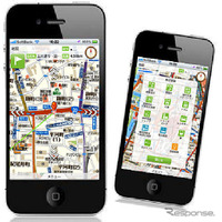 iPhone向け「震災時帰宅支援マップ 首都圏版」をバージョンアップし販売開始、ダウンロードして本体に格納するため手元に携帯可能(マップル・オン) 画像