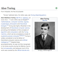 コンピュータの先駆者にして第二次大戦終結の偉人、アラン・チューリング生誕１００年記念切手発行（The Register） 画像