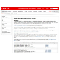 「Oracle Enterprise Manager」にクロスサイトスクリプティングの脆弱性（JVN） 画像