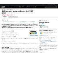 Webアプリレベルの識別が可能なIPSアプライアンス製品の新版（日本IBM） 画像