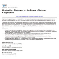 「今後のインターネット協力体制に関するモンテビデオ声明」を共同発表、国家レベルでのインターネットの分断に警鐘を鳴らす 画像