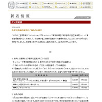 宝塚歌劇ショップで個人情報が記載されたDVD予約用紙の控えを紛失（宝塚歌劇団） 画像