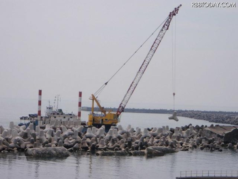 5・6号機防波堤（作業風景）