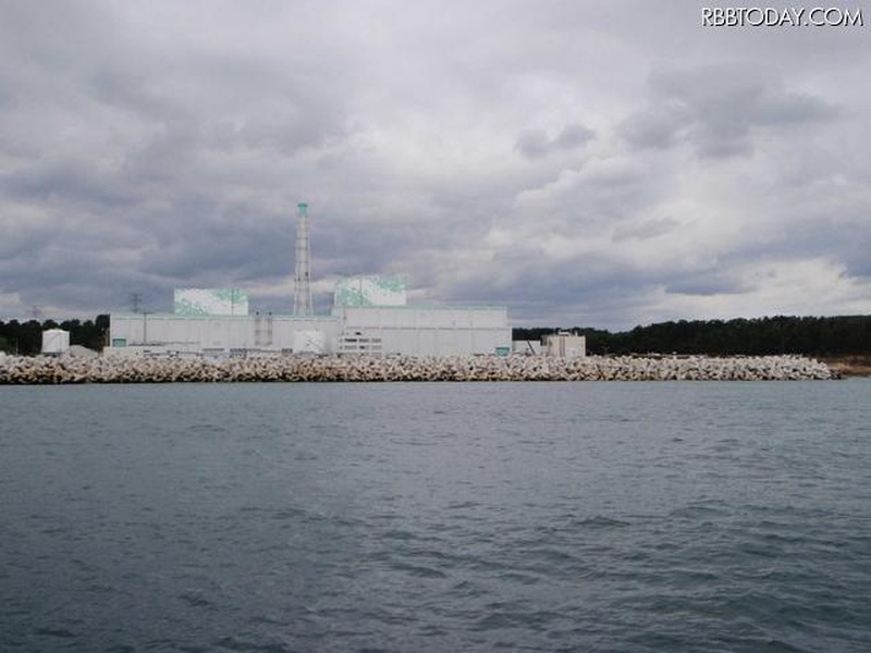5・6号機防波堤（完成。2011年10月5日撮影）