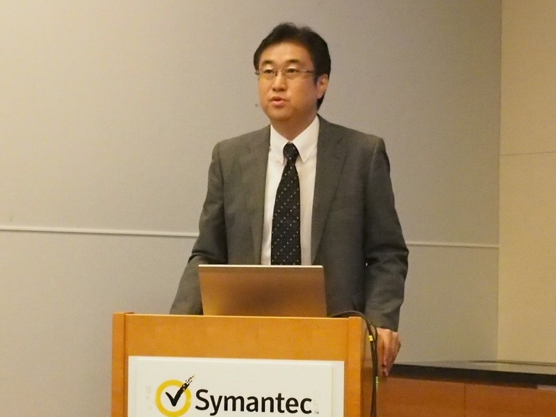 シマンテック Website Security 営業本部長の平岩義正氏