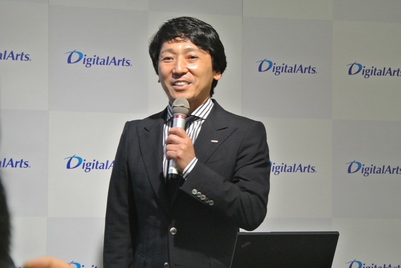 デジタルアーツ株式会社 代表取締役社長 道具 登志夫 氏