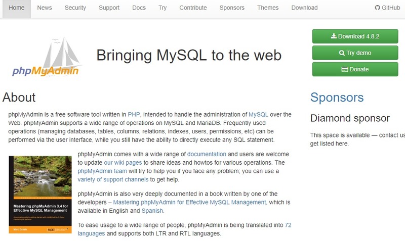 phpMyAdmin