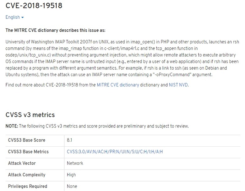 CVE-2018-19518