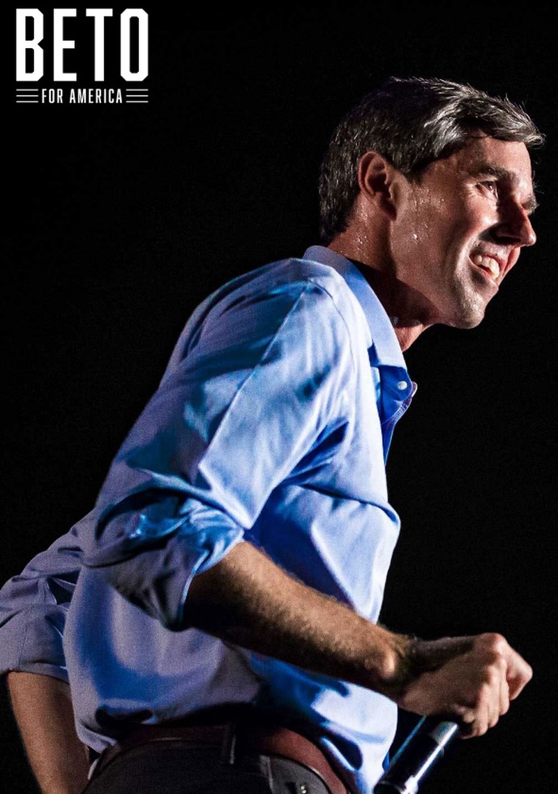 Robert Francis O'Rourke 公式サイト https://betoorourke.com/