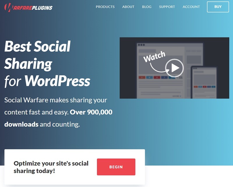 Social Warfare ( https://warfareplugins.com/ )