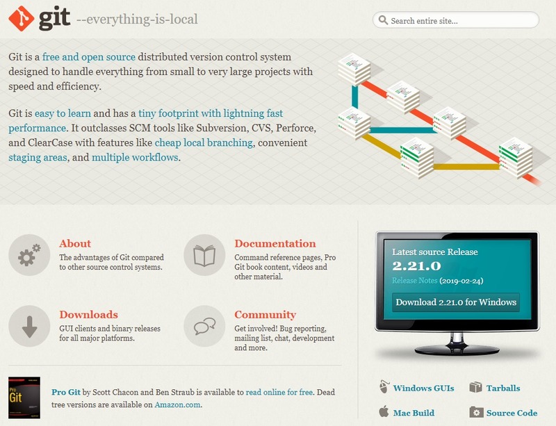 Git ( https://git-scm.com/ )