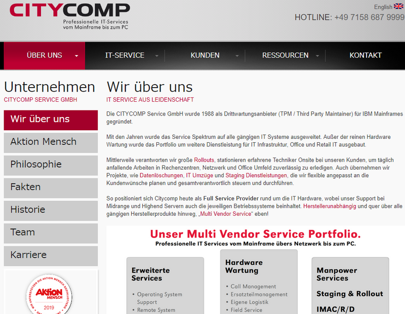CITYCOMP Service GmbH ( https://www.citycomp.de/ )