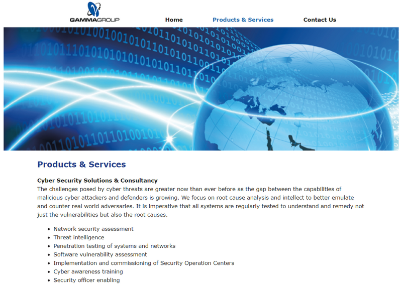 フィンフィッシャー開発企業、製品とサービス紹介ページ