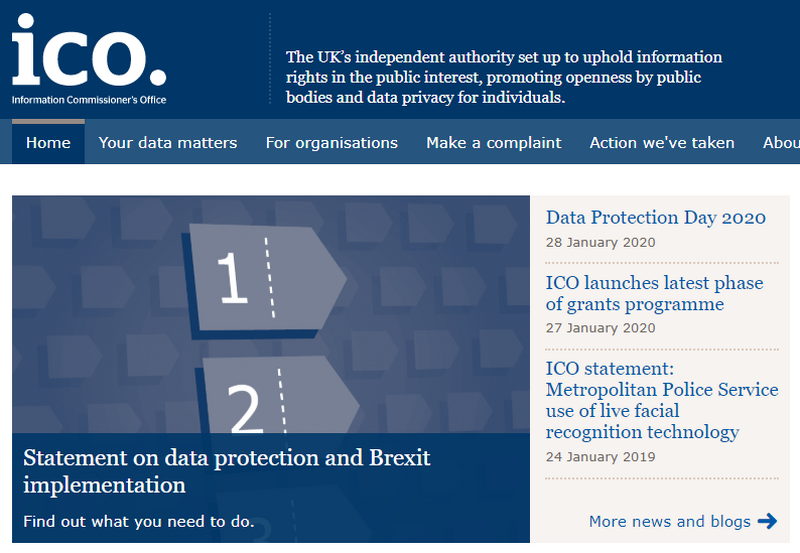 ICO(https://ico.org.uk/)