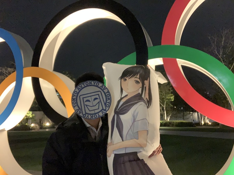 東京オリンピックを応援しています！ スポーツを愛するVRカップルより。