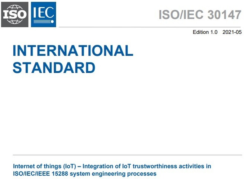 ISO/IEC 30147 INTERNATIONAL STANDARD