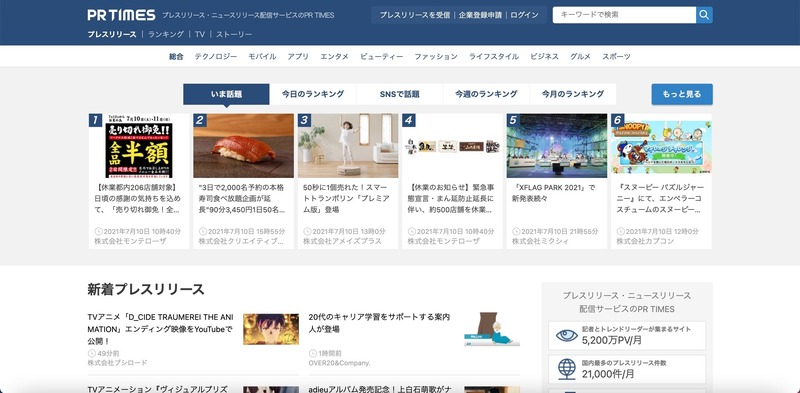 トップページ