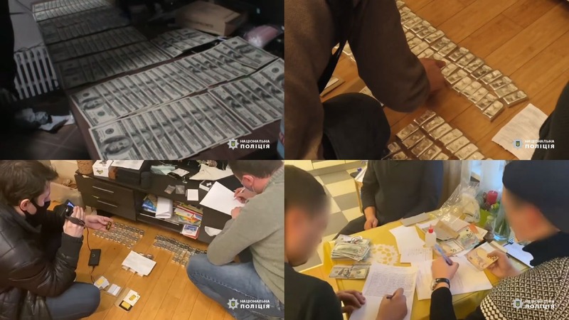 差し押さえ現場で欧州された現金や金塊