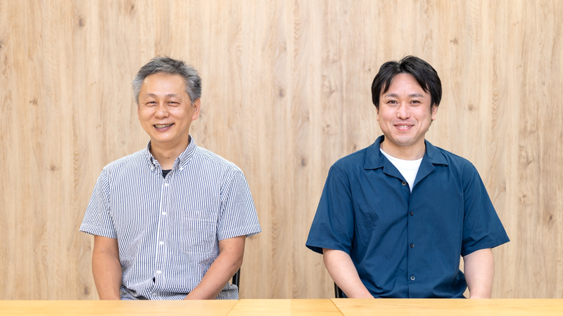 株式会社クラフ 小田 真司 氏（左）と小林 寛生 氏（右）