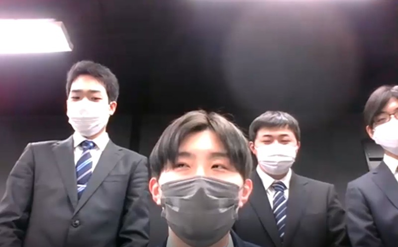 優勝した「帰ってきた電子遊戯部」（新潟コンピュータ専門学校）