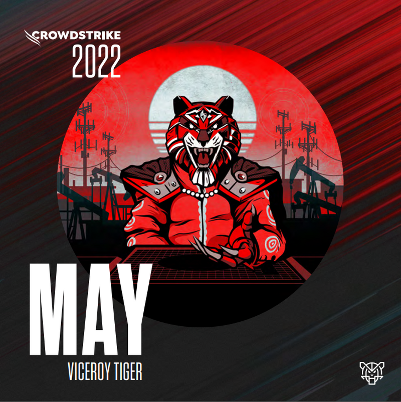 CrowdStrike Adversary Calender 2022 年 5 月