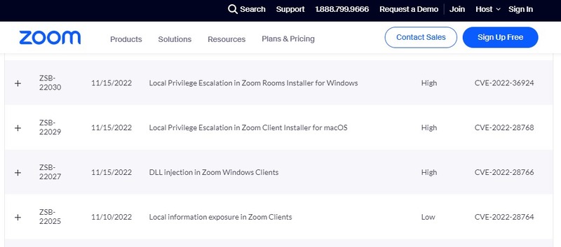 Zoom に複数の脆弱性