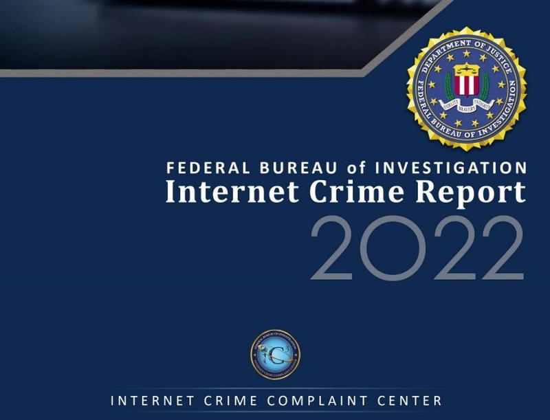 アメリカ連邦捜査局「2022 INTERNET CRIME REPORT」