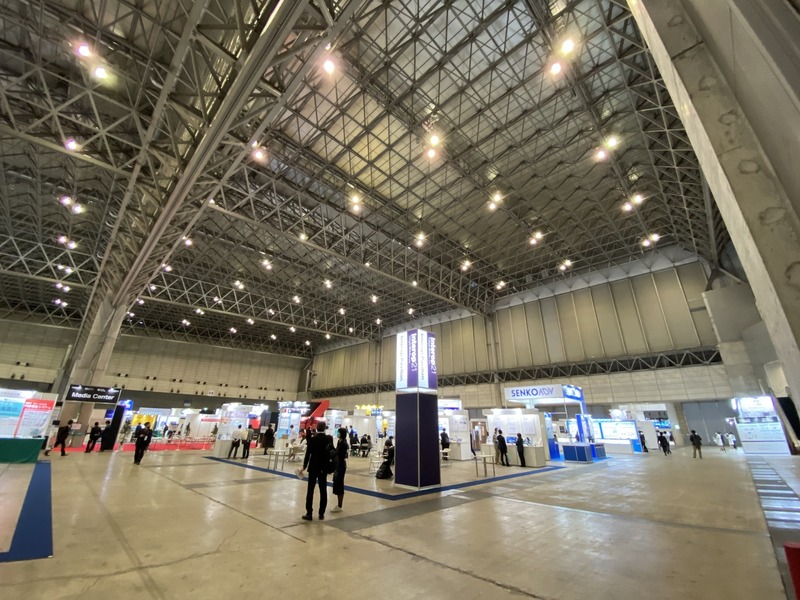 Interop Tokyo 2021 会場（撮影：2021 年 6 月）