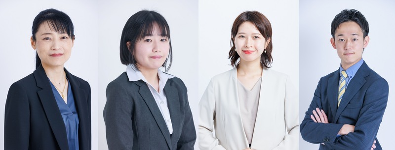 （写真左から）株式会社ソリトンシステムズ ITセキュリティ事業部 エバンジェリスト 荒木 粧子 氏、ITセキュリティ事業部 プロダクトマーケティング部 小川 あさぎ 氏、IT セキュリティ事業部 プロダクトマーケティング部 松田 真結 氏、プロダクトマーケティング部 マネージャー 光井 一輝 氏