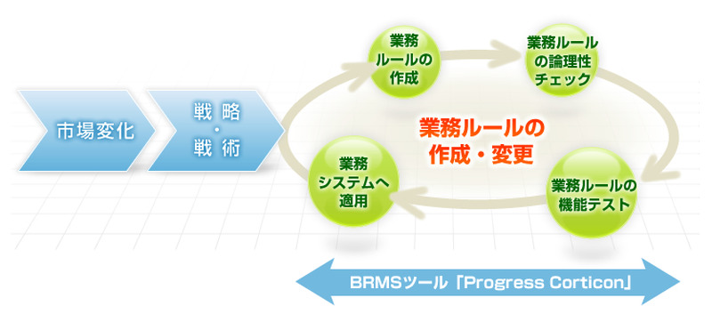 「ビジネスルール管理システム Progress Corticon BRMSソリューション」の概要