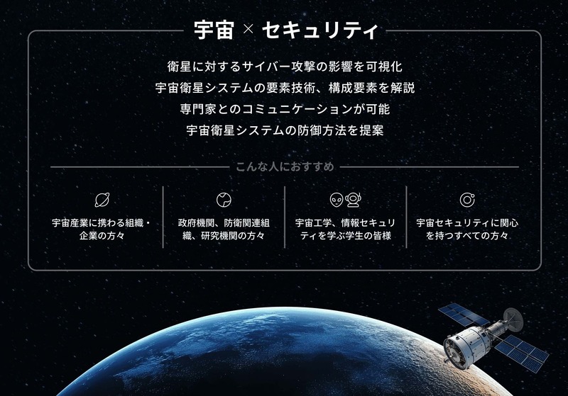 宇宙×サイバーセキュリティ