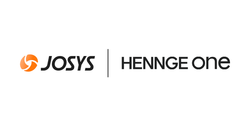 「HENNGE One」と「ジョーシス」ロゴ